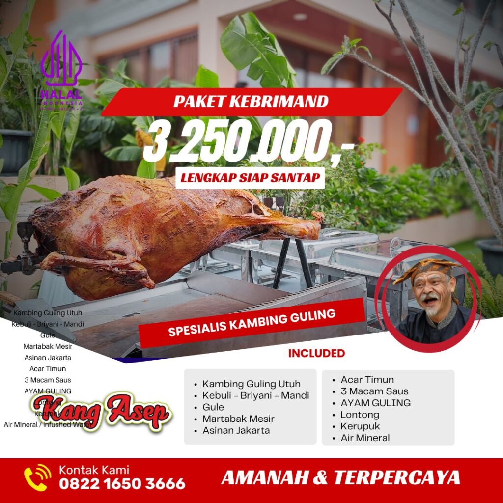 Paket Kambing Guling Kebuli