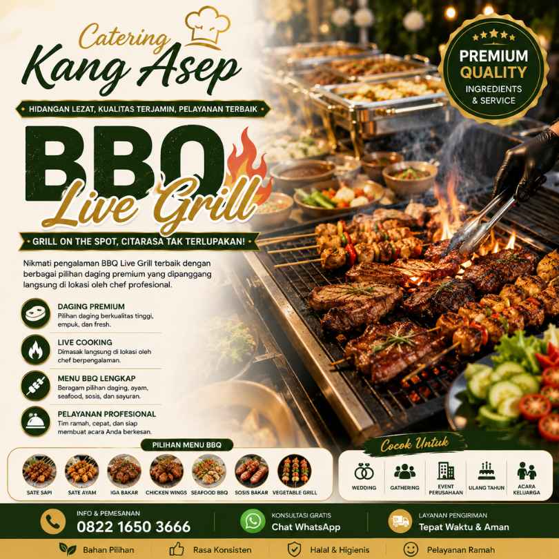 BBq Live Grill Kang Asep