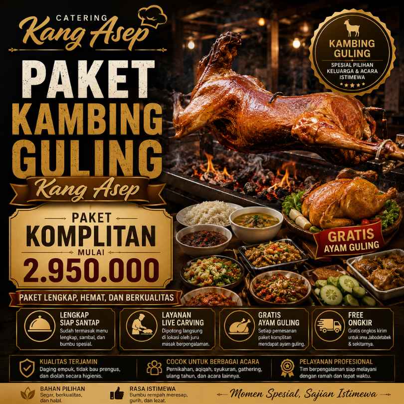 Paket Kambing Guling